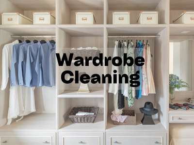 How to clean wardrobe