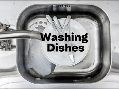Tips for washing dishes
