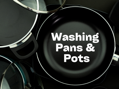 Tips for washing pans & pots